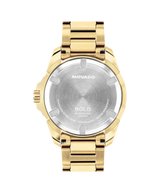 Movado Mens BOLD Verso Gold-Tone Watch