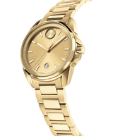 Movado Mens BOLD Verso Gold-Tone Watch