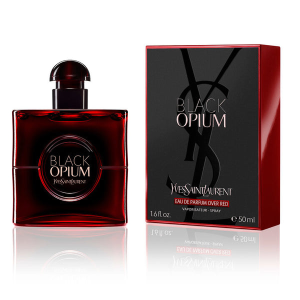 Yves Saint Laurent Black Opium Eau De Parfum Over Red - 1.6 oz.