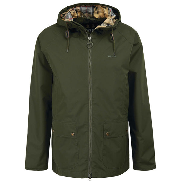 Barbour Mens Hooded Domus Waterproof Jacket
