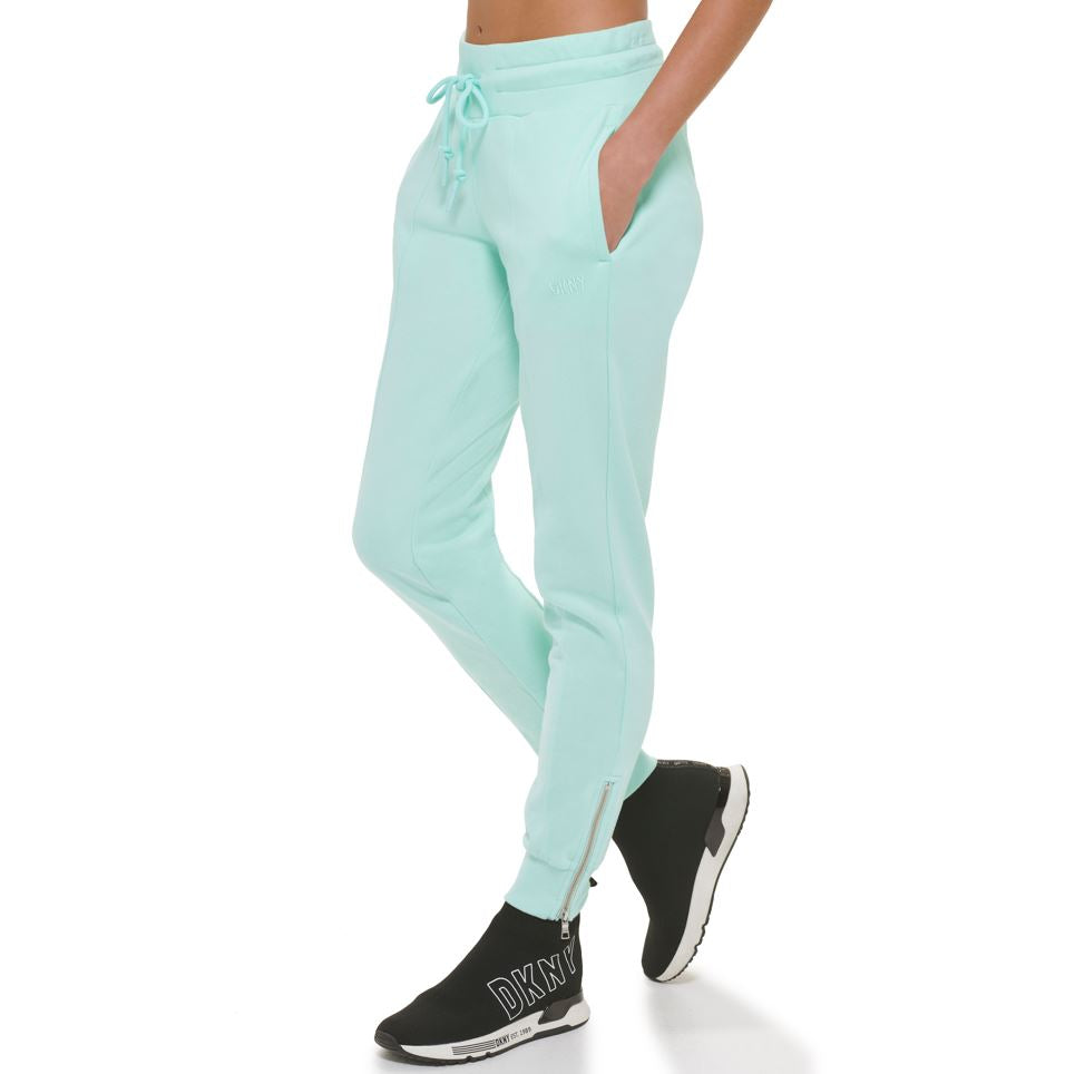 DKNY Womens Pintuck Jogger Pants