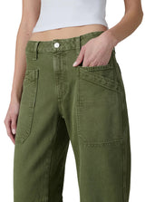 Joe's Jeans Womens Double Pocket Barrel Jean