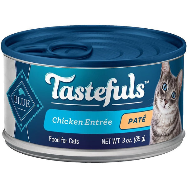 Blue Buffalo Tastefuls Natural Pate Chicken Entree Wet Cat Food - 3oz.