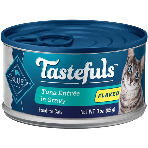 Blue Buffalo astefuls Natural Flaked Tuna Entree in Gravy Wet Cat Food - 3 oz.