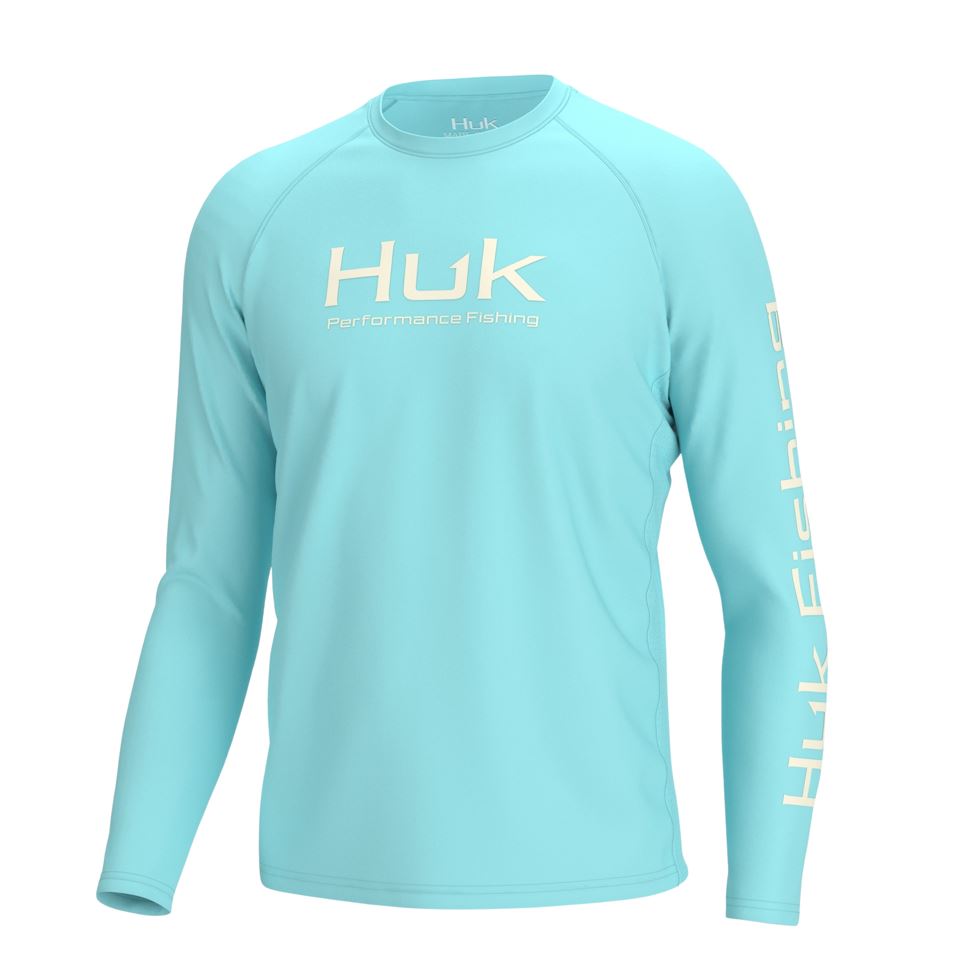 Huk Mens Vented Pursuit Long Sleeve T-Shirt