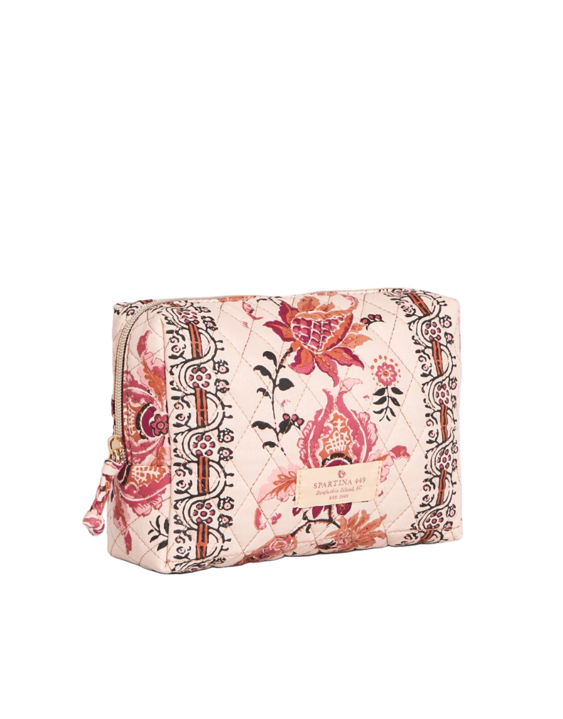 Spartina 449 Linden Cream Quilted Cosmetic Bag – ShopCGX