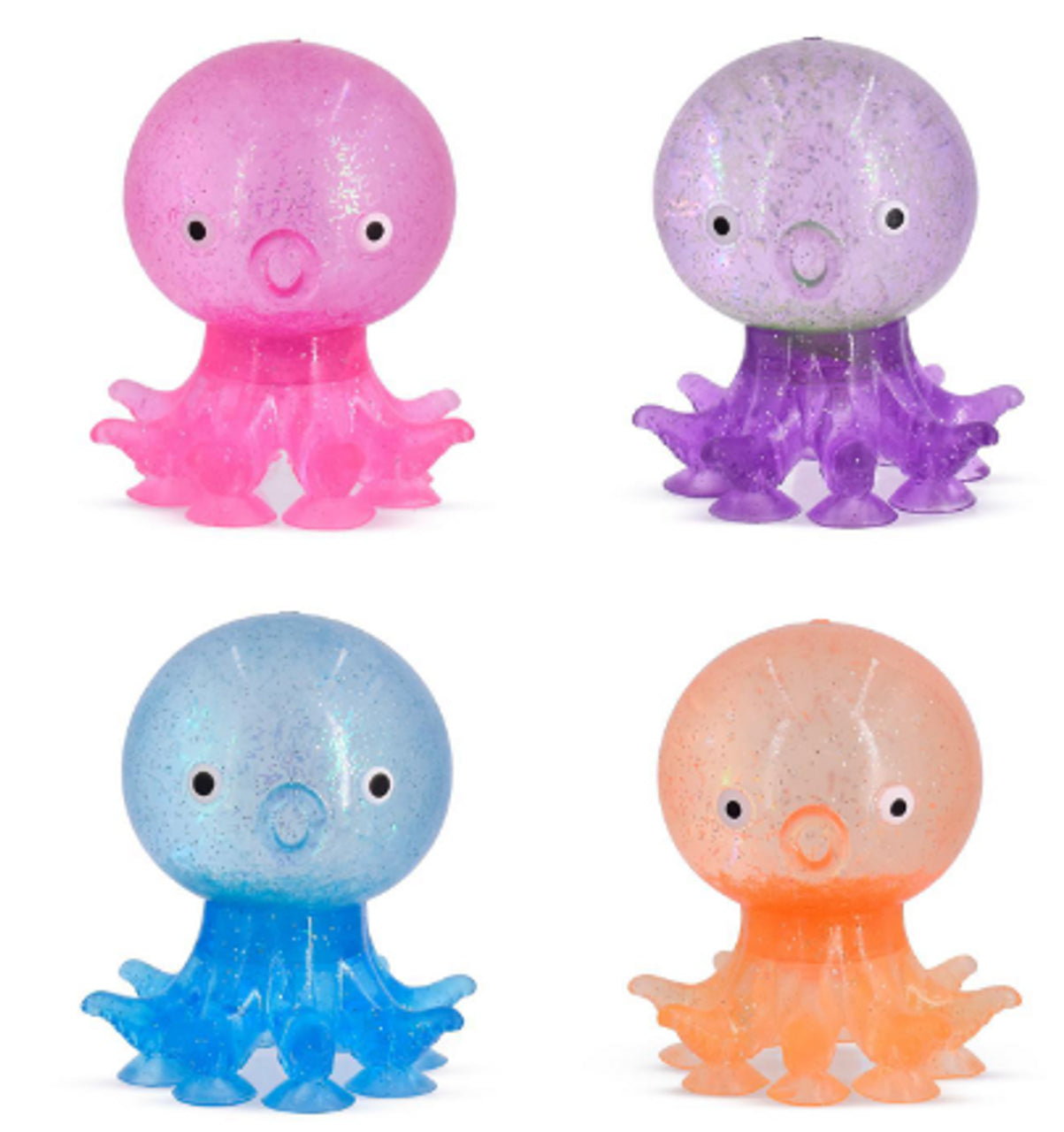 Aurora Octopus Suction Squeezy Toy