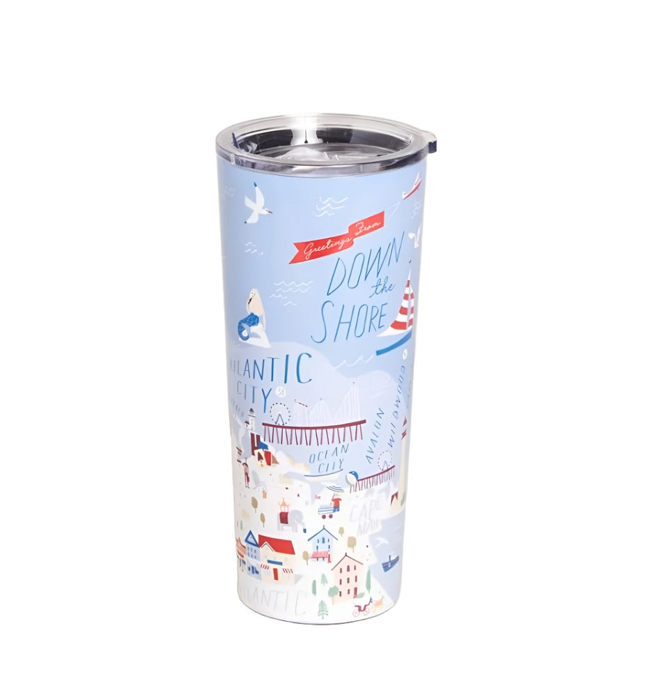 Spartina 449 Down The Shore 22 oz. Stainless Steel Drink Tumbler