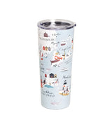 Spartina 449 Northeastern Harbors 22 oz. Stainless Steel Drink Tumbler