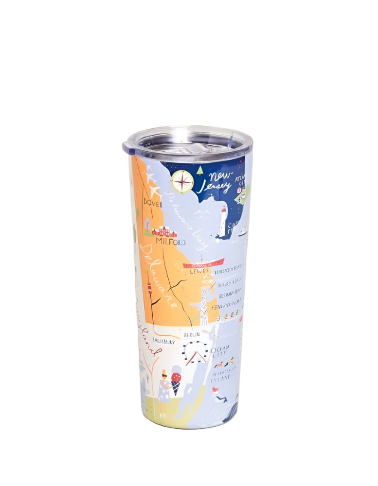 Spartina 449 Bay Dreams 22 oz. Stainless Steel Drink Tumbler