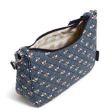 Vera Bradley Frannie Crescent Crossbody Handbag