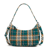 Vera Bradley Frannie Crescent Crossbody Handbag