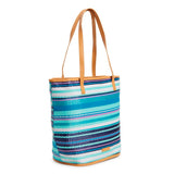Vera Bradley Straw Bucket Tote Handbag