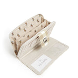 Vera Bradley RFID Turnlock Wallet