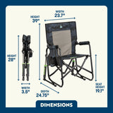 GCI Outdoor Stowaway Rocker Chair