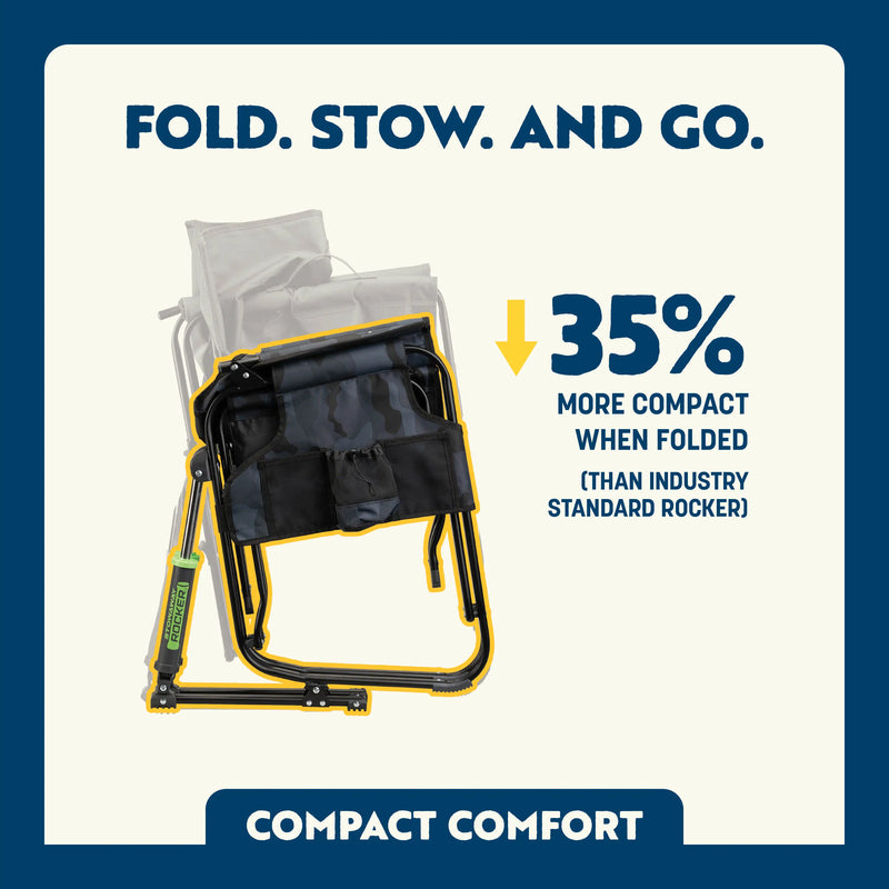 GCI Outdoor Stowaway Rocker Chair