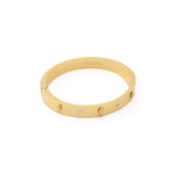 Kurt Geiger Signature Eagle Hinged Bangle Bracelet