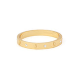 Kurt Geiger Signature Eagle Hinged Bangle Bracelet