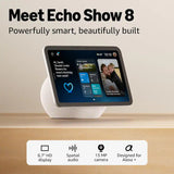 Amazon Echo Show 8 (Newest Model) 2025 - White
