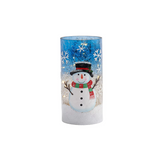 Studio 66 Frosty Snowman LED Vase Lighting Table Decor