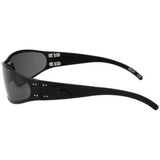 Gatorz Eyewear Wraptor Blackout Smoked Polarized Sunglasses