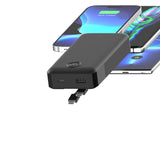 Phonesuit Journey Novo Cabled Battery Pack - LCD Display - 20,000mAh