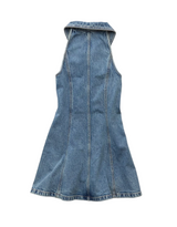 American Eagle Womens AE Denim Sleeveless Mini Dress