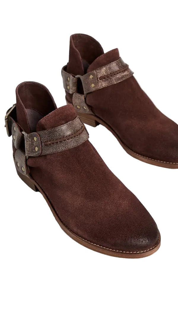 Free People Womens Belle Harness Boots