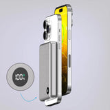 phonesuit Elite Mag Slim PRO LCD - MagSafe Wireless iPhone Battery Pack & Portable Pocket Charger - 10,000 mAh