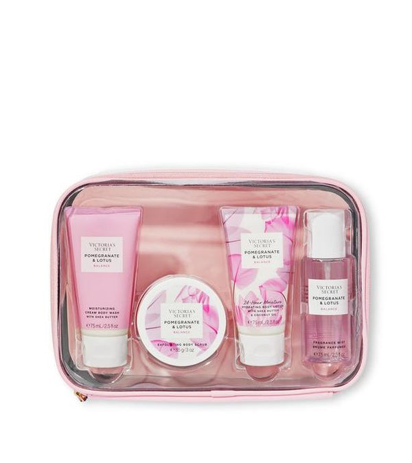 VICTORIA'S SECRET Pomegranate & Lotus 4-Piece Set