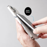 phonesuit Elite Mag Slim LCD - MagSafe Wireless iPhone Battery Pack & Portable Pocket Charger - 5,000 mAh