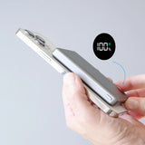 phonesuit Elite Mag Slim PRO LCD - MagSafe Wireless iPhone Battery Pack & Portable Pocket Charger - 10,000 mAh