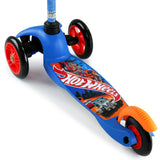 Sakar Hot Wheels Tilt & Turn 3 Wheel Scooter With A Tilt-And-Turn Steering System