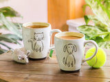 Evergreen Pet Dog Ceramic Cup Gift Set - 16 oz.