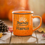 Evergreen "Morning Pumpkin" Ceramic Mug - 12 oz.