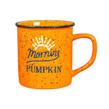Evergreen "Morning Pumpkin" Ceramic Mug - 12 oz.