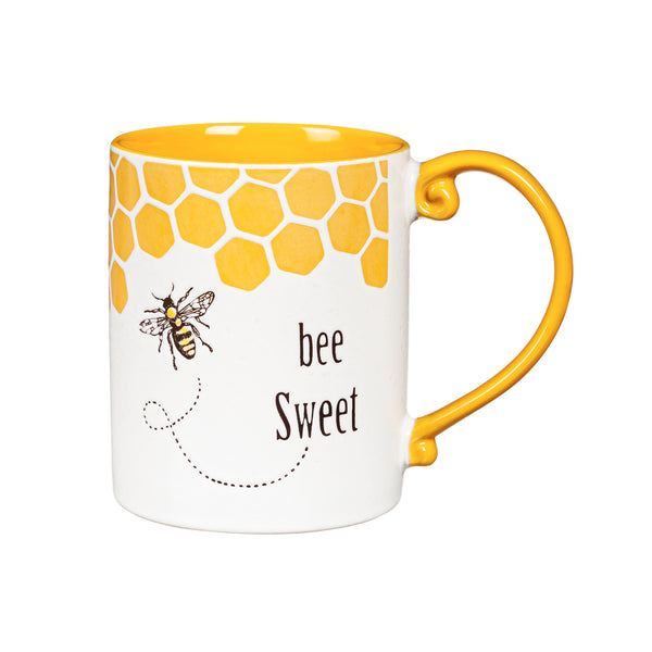 Evergreen Bee Sweet Ceramic Cup - 15 oz.
