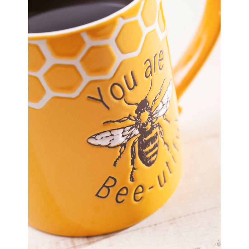 Evergreen You Are Bee-utiful Ceramic Cup - 15 oz.