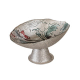 Evergreen Joyful Traditions Holly and Berries Glass Bowl