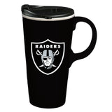 Team Sports America Las Vegas Raiders Travel Latte Mug