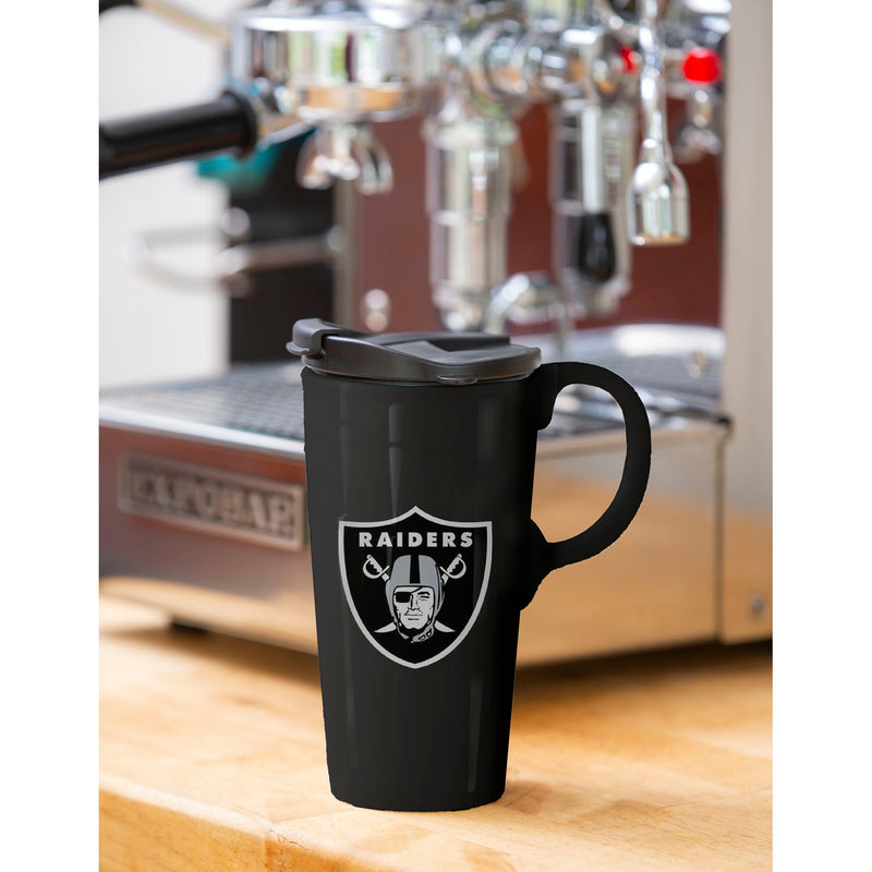 Team Sports America Las Vegas Raiders Travel Latte Mug