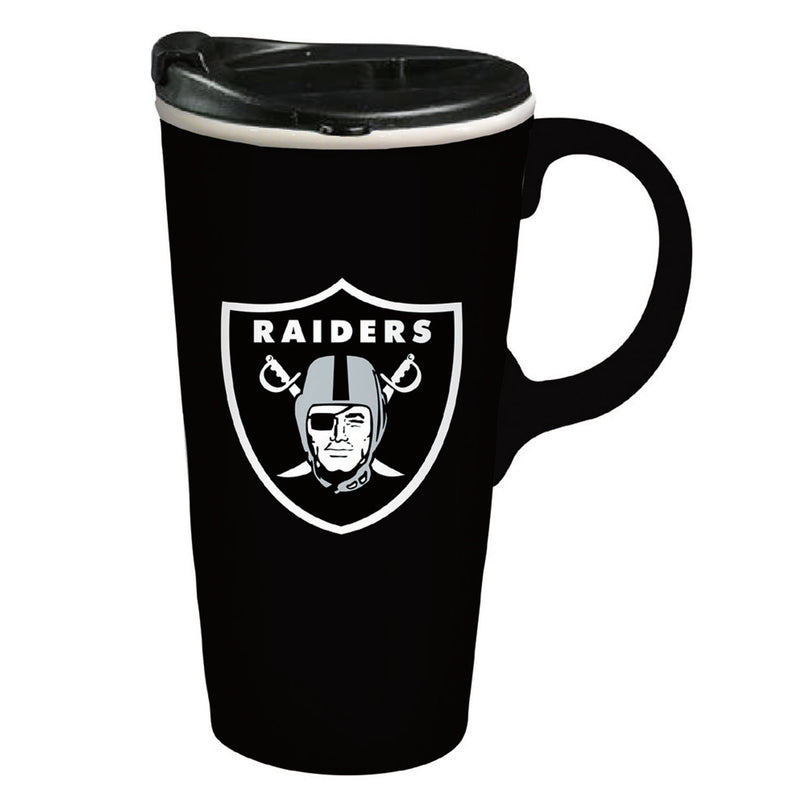 Team Sports America Las Vegas Raiders Travel Latte Mug