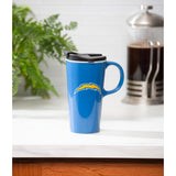 Team Sports America Los Angeles Chargers Travel Latte Mug