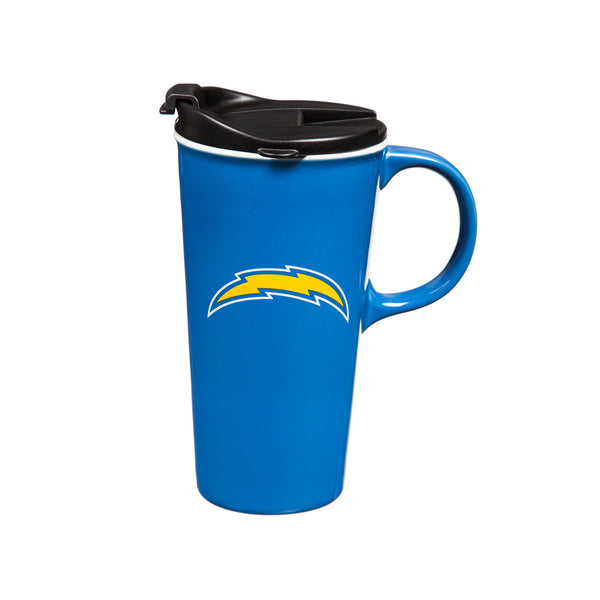 Team Sports America Los Angeles Chargers Travel Latte Mug