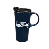 Team Sports America Seattle Seahawks Travel Latte Mug