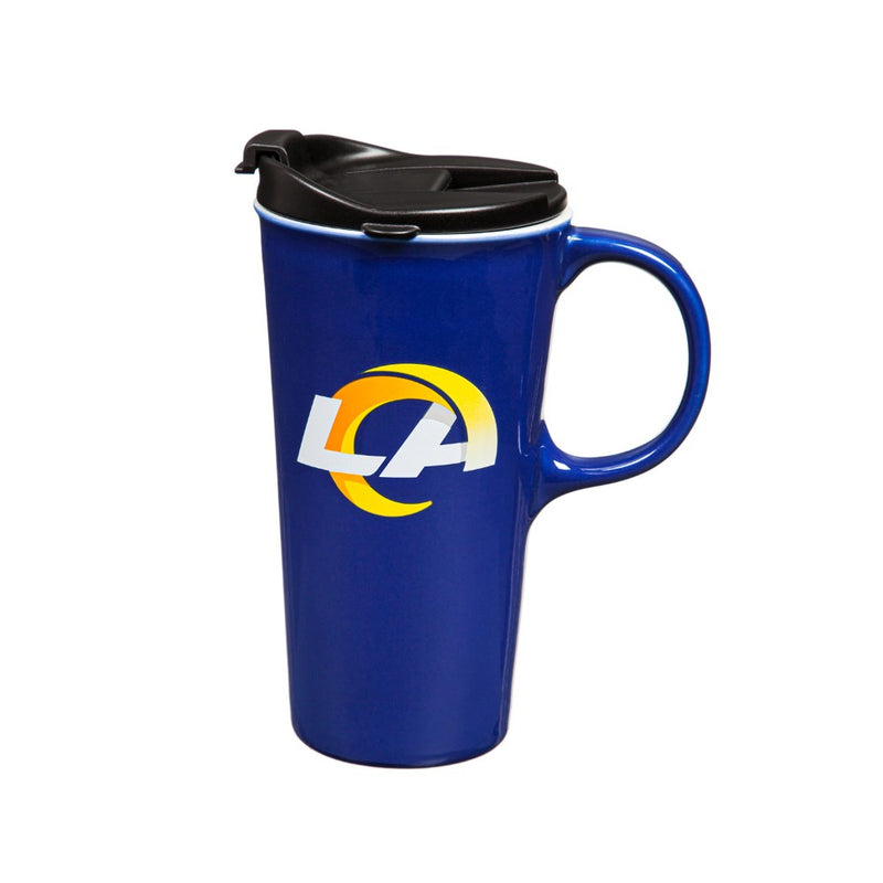 Team Sports America Los Angeles Rams Travel Latte Mug