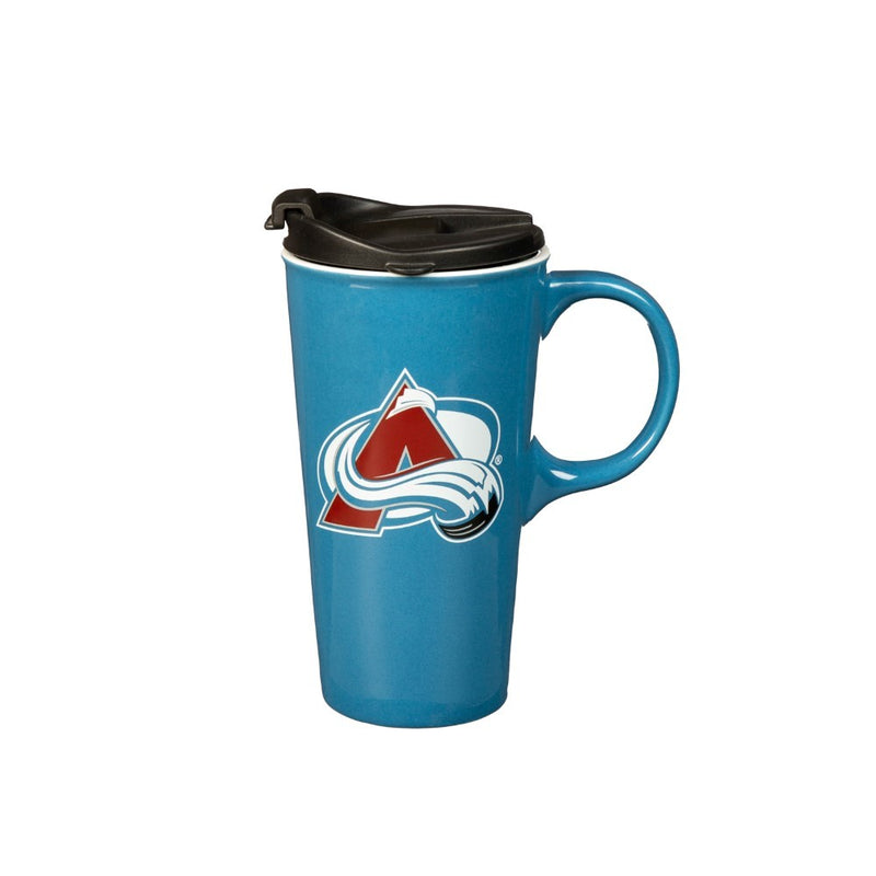 Team Sports America Colorado Avalanche Travel Latte Mug