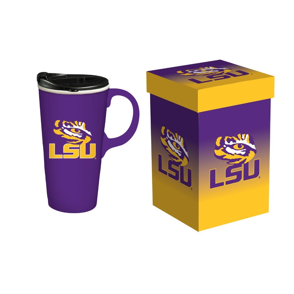 Team Sports America Louisiana State University Travel Latte Mug
