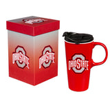 Team Sports America Ohio State University Travel Latte Mug