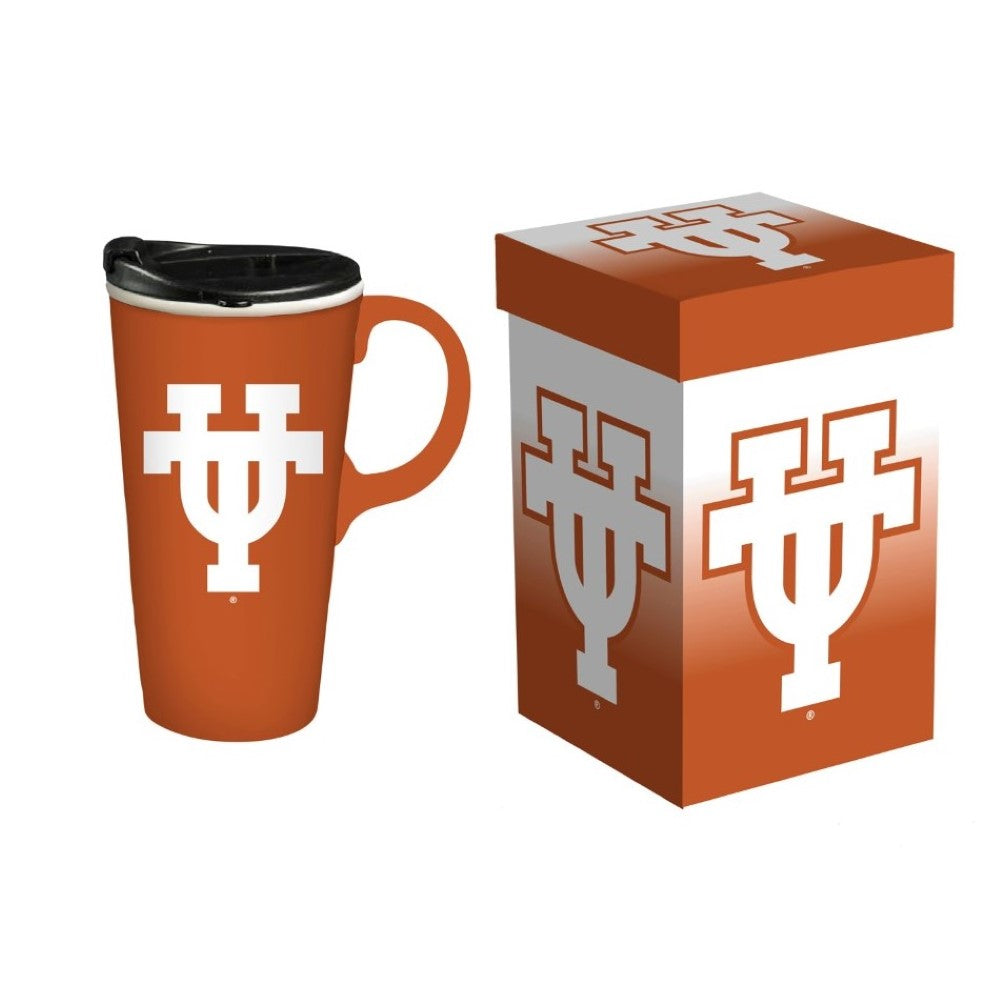 Team Sports America University of Texas Travel Latte Mug